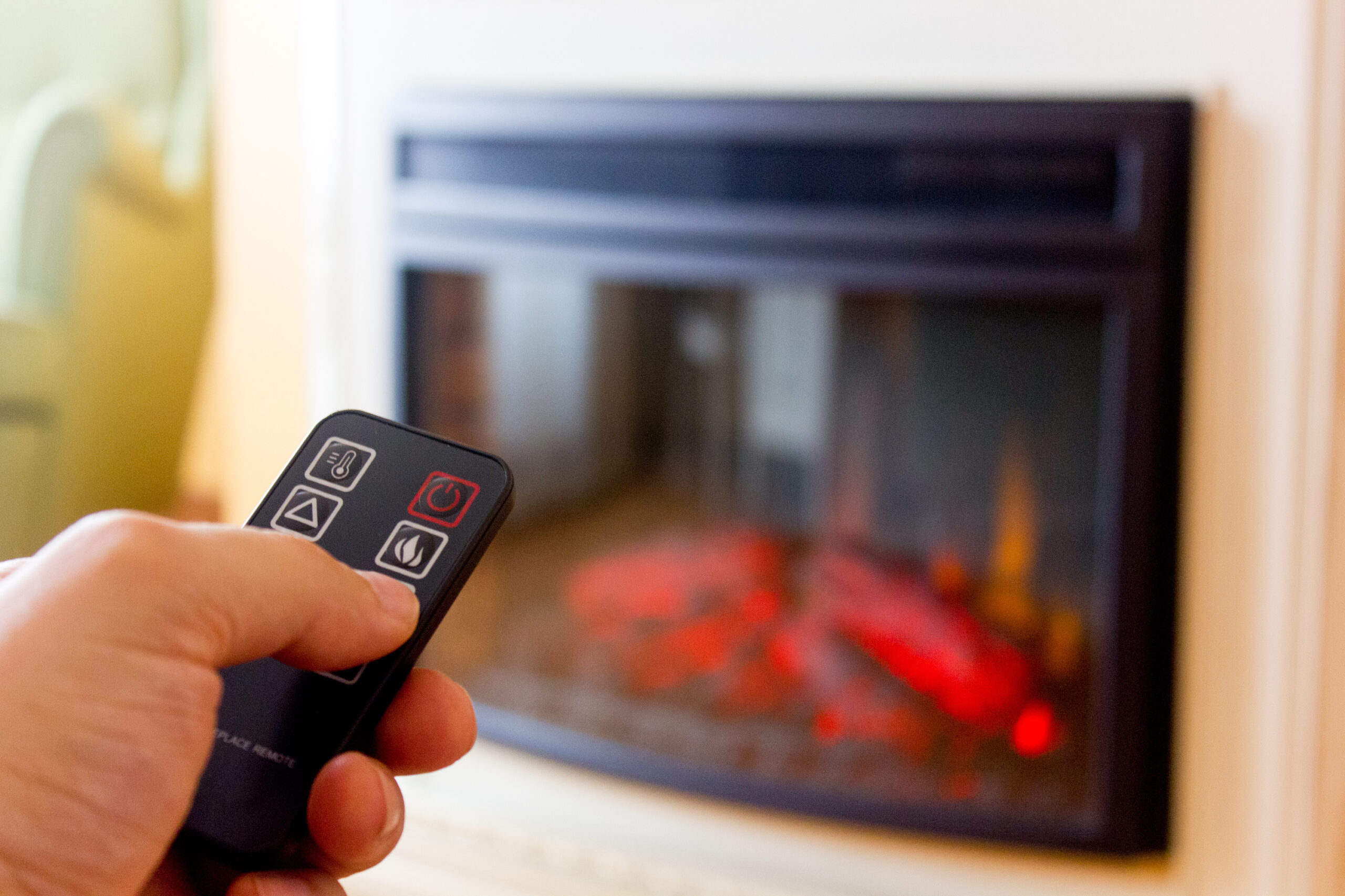 New electric fireplace installation in Canton MA